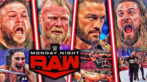 wwe raw result today|who won raw last night.